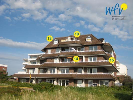 Haus Strandblick Ferienwohnung 15 Вангероге Екстериор снимка